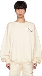 Rhude Off-White Classic Sweatshirt