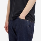 Ordinary Fits Men's 108 Loose Ankle Denim Jeans in Indigo One Wash