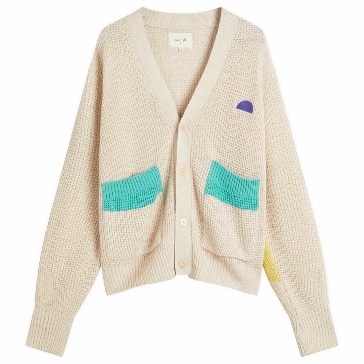 Photo: Folk Men's Anniversary Cardigan in Oat Mix