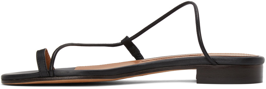 Emme Parsons Black Susan Slide Sandals