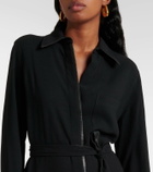 Vince Belted midi dress