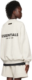 Essentials Off-White Crewneck Sweatshirt