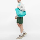 Sporty & Rich Men's Exercise Often Tote Bag in Turquoise/White