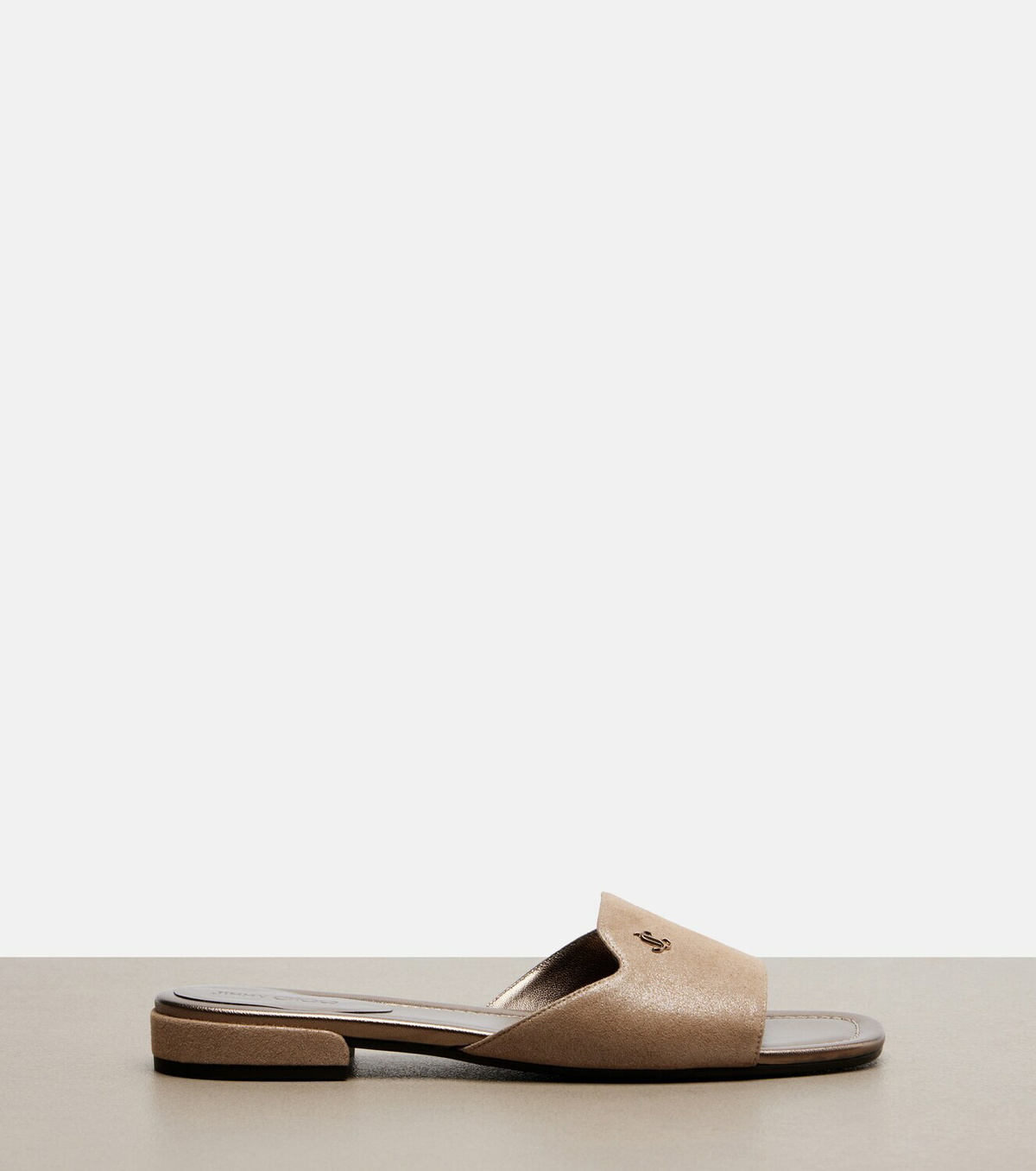 Jimmy Choo Dina leather slides