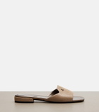 Jimmy Choo Dina leather slides