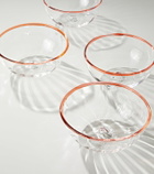 Akua Objects Peter set of 4 glass bowls