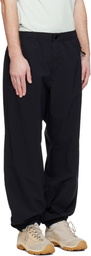 Stone Island Black 3100048 Stretch Nylon Tech Fleece Sweatpants