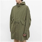 FrizmWORKS Men's M51 Hooded Fishtail Parka Jacket in Olive