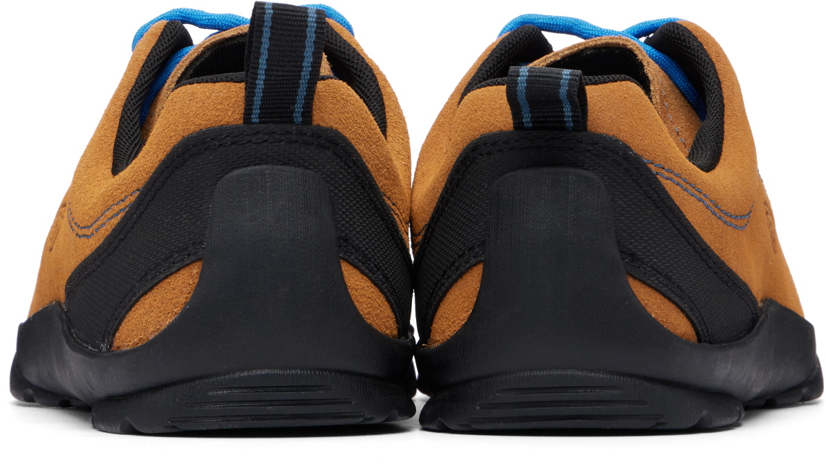 KEEN Tan & Blue Jasper Suede Sneakers