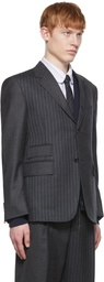 Thom Browne SSENSE Exclusive Grey Wool Blazer