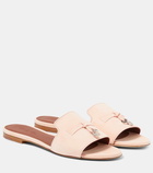 Loro Piana Summer Charms suede sandals