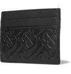 Burberry - Logo-Embossed Leather Cardholder - Black