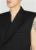 VTMNTS - Tailored Sleeveless Blazer in Black