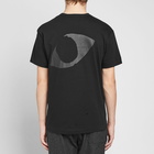 Comme des Garçons Play Men's Eye T-Shirt in Black/Black