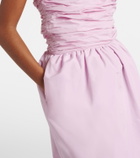 Patou Gathered halterneck gown