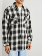 OrSlow - Checked Cotton-Flannel Shirt - Black