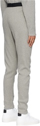 Fear of God ESSENTIALS Grey Thermal Waffle Logo Lounge Pants