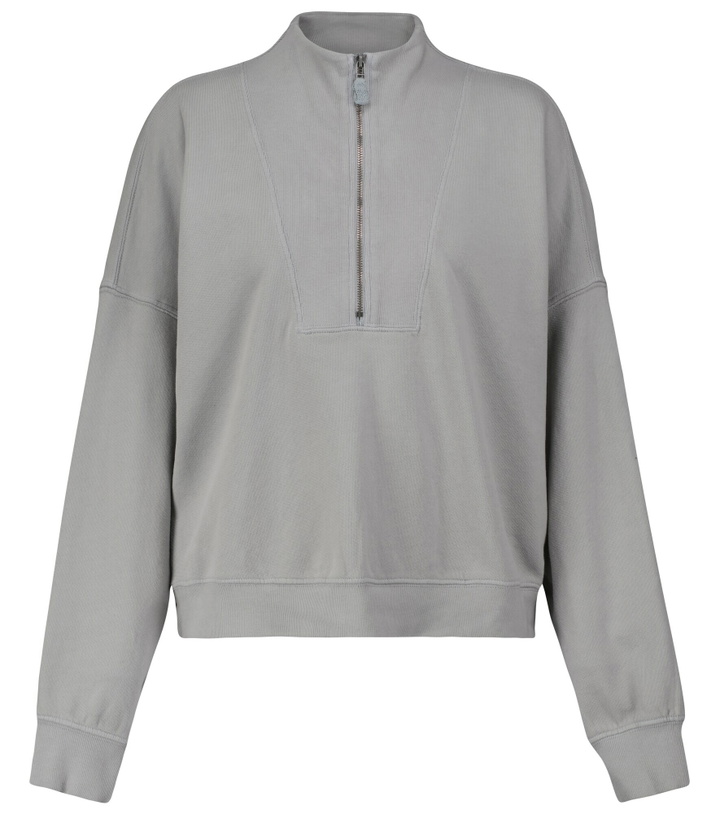 Photo: Velvet - Roxie long-sleeved cotton sweatshirt