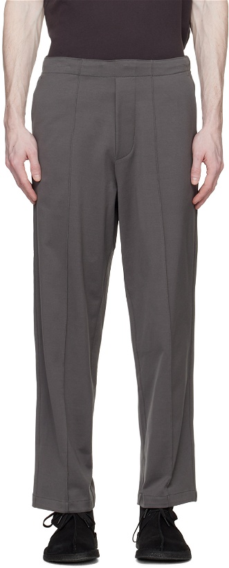 Photo: Lady White Co. Gray Band Trousers