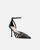 Pinko Pointed Toe Pumps With Heel And Strap Limo Black