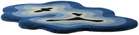 Mush Studios SSENSE Exclusive Blue Small Bur Rug