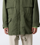 Auralee Silk and linen field jacket
