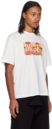 Diesel White T-Wash-Poff-L1 T-Shirt