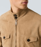 Dolce&Gabbana Suede bomber jacket