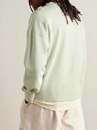 Visvim - Court Cotton and Cashmere-Blend Jersey Sweatshirt - Green