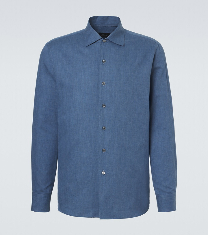 Photo: Brioni Marcello cotton shirt