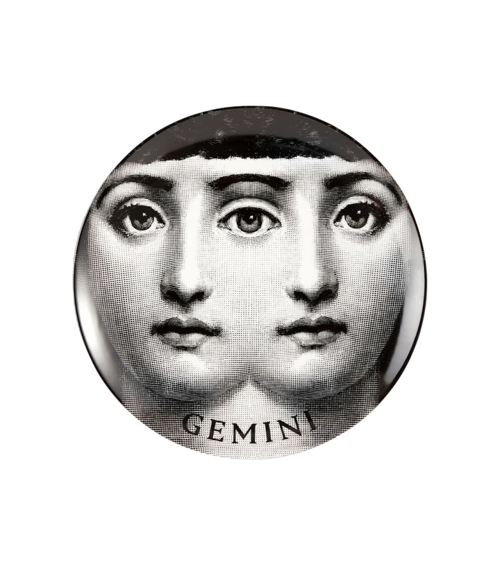 Photo: Fornasetti Tema E Variazioni N.350 Gemini wall plate