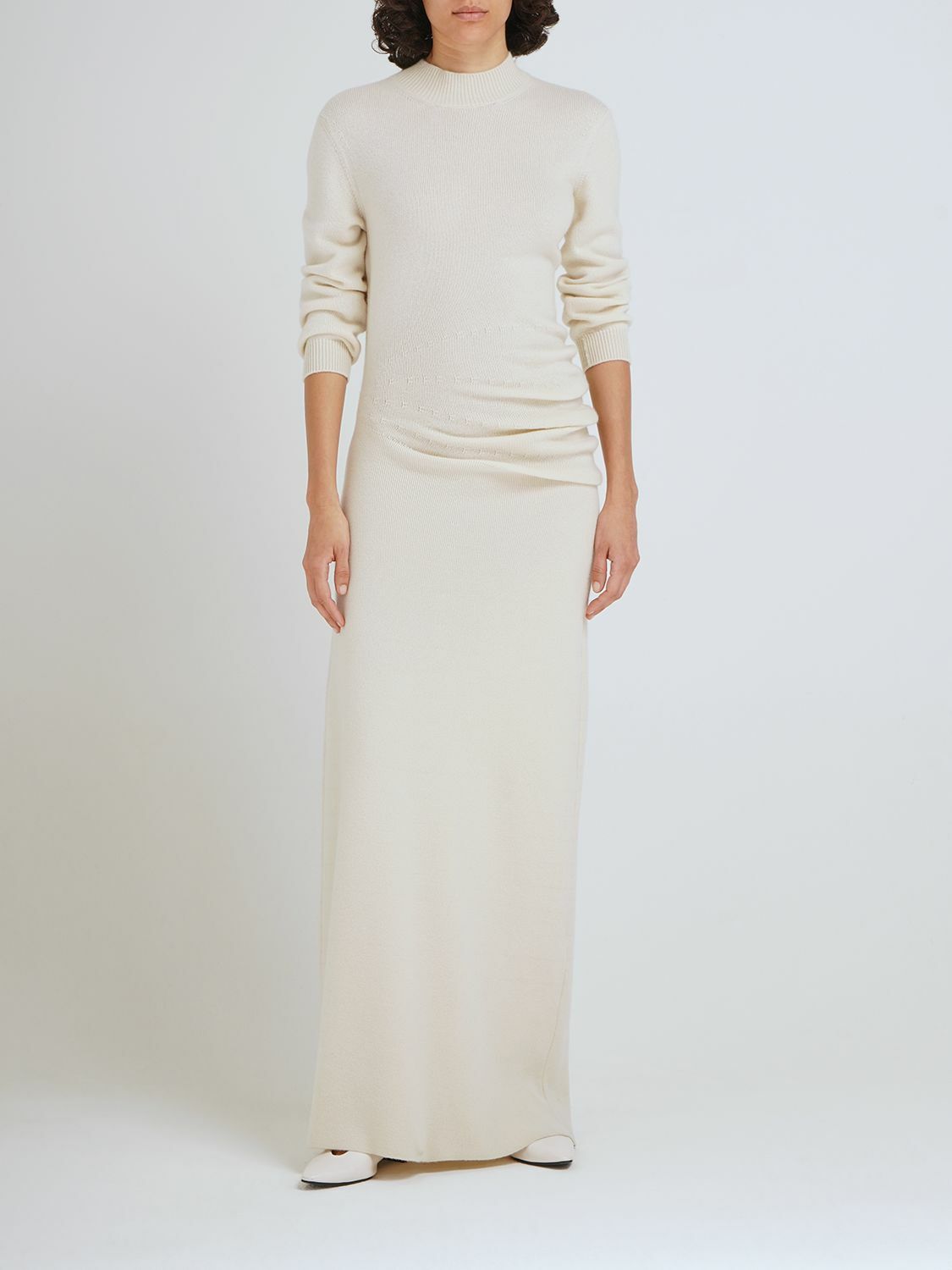 LORO PIANA Queenstown Cashmere Knit Long Dress Loro Piana