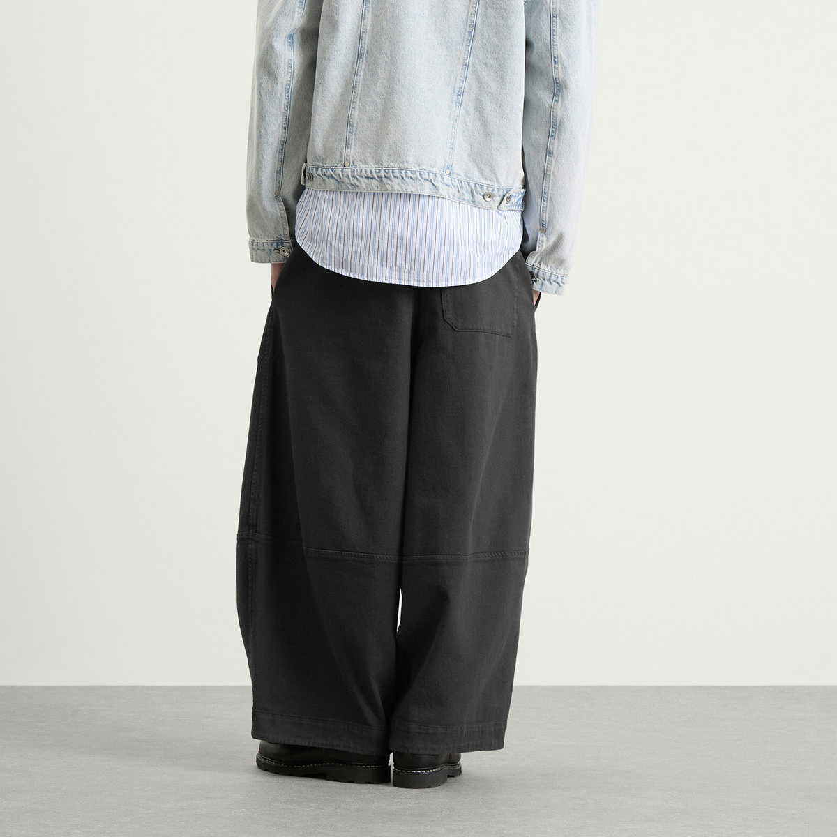 YMC Men's Deadbeat Trousers Presented by END. in Charcoal