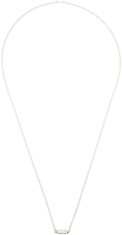 Photo: Le Gramme Silver Medal Segment 'La 10g' Necklace