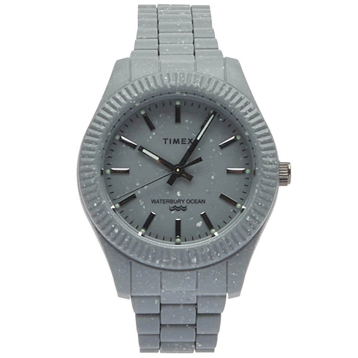 Photo: Timex Waterbury Ocean Plastic Watch in Grey