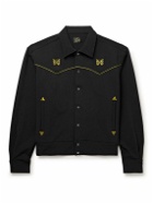Needles - Embroidered Woven Jacket - Black