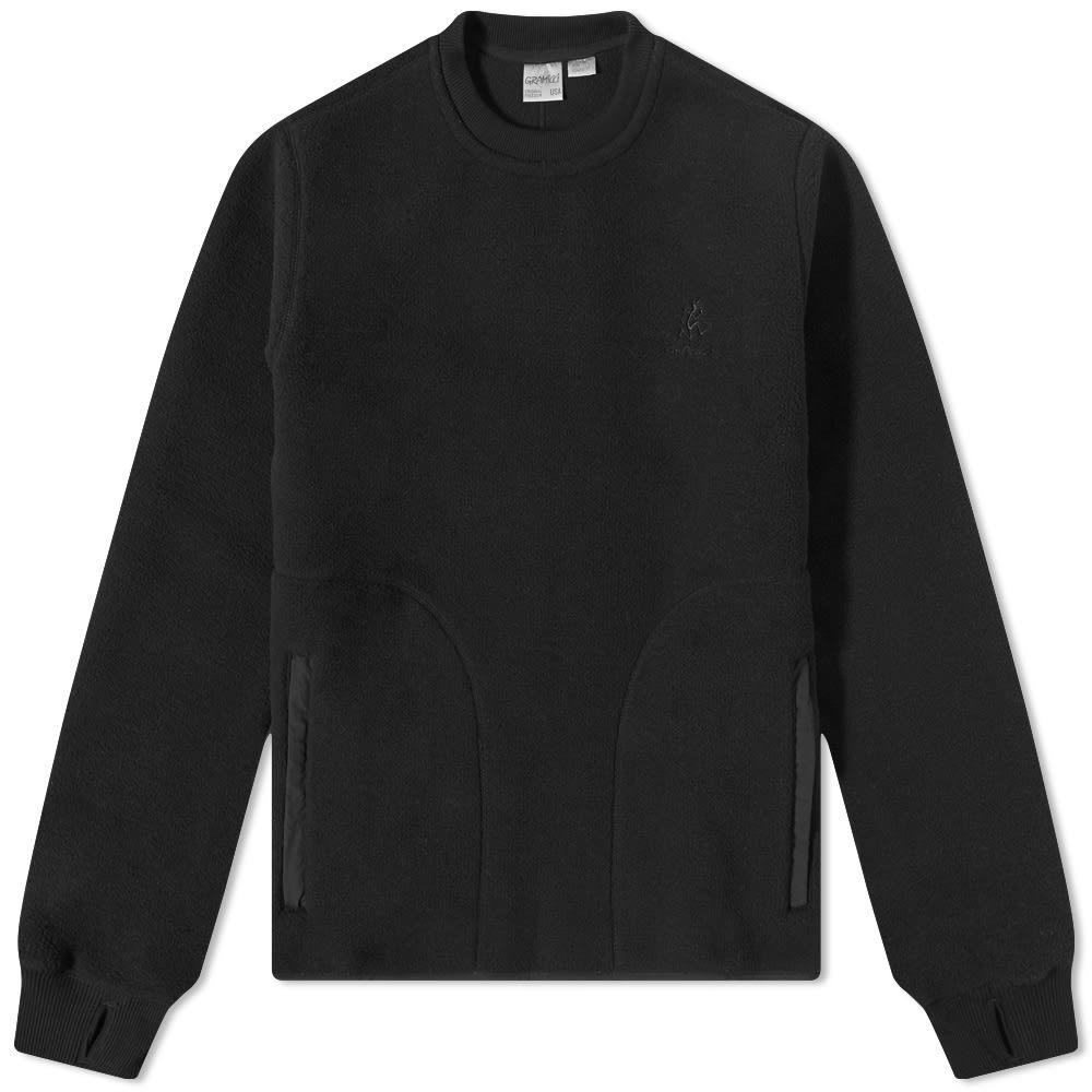 Gramicci fleece 2025 crew neck