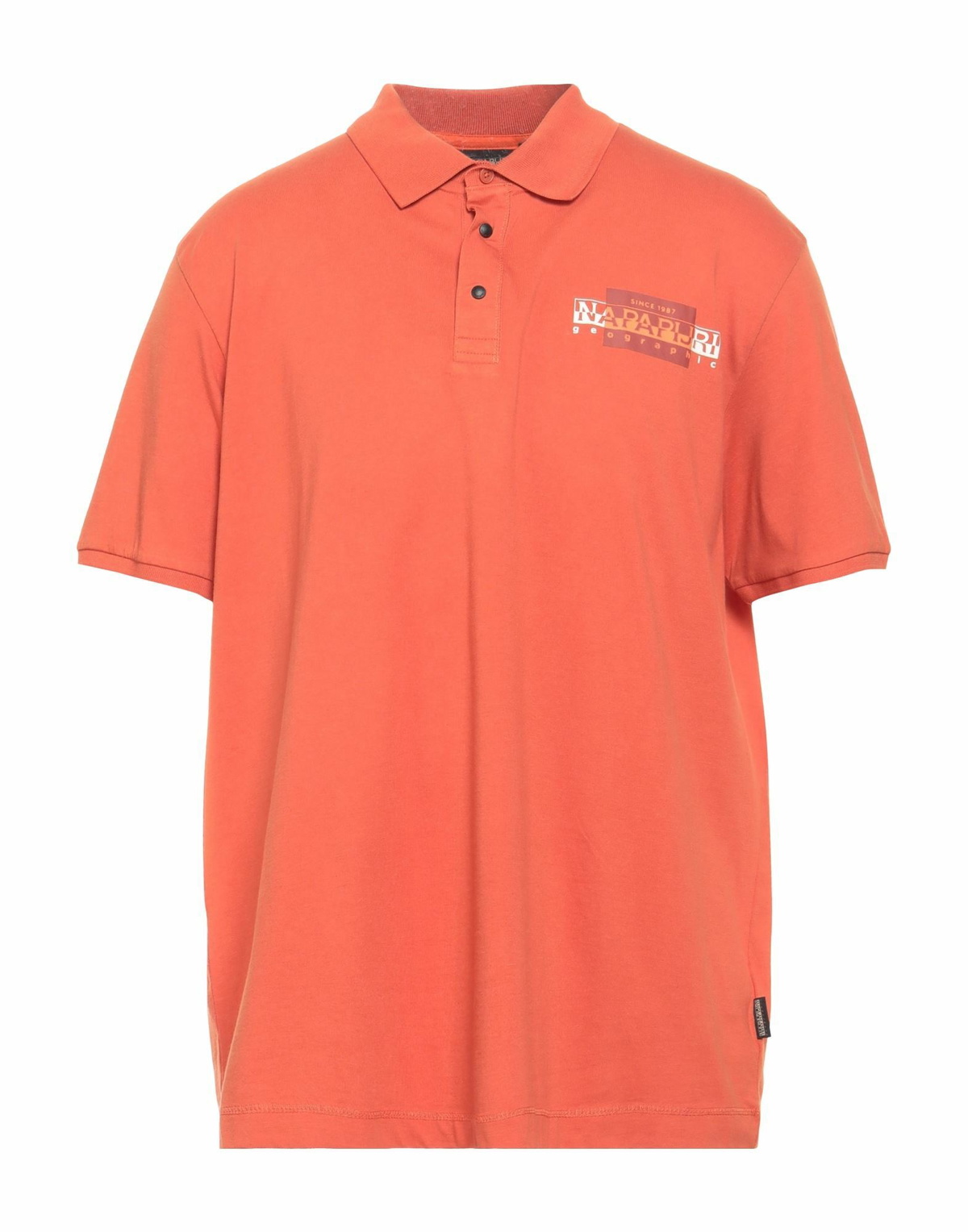 Napapijri Mens Polo shirt Rust