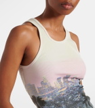 Balenciaga City of Angels cotton tank top