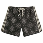 Adidas Men's Clot Ikat Short By Edison Chen in Carbon