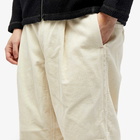 And Wander Men's Corduroy Pants in Off White