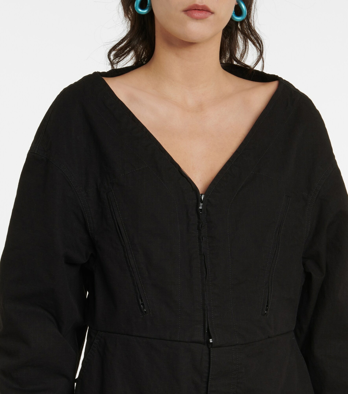 Balenciaga - Wide-leg cotton jumpsuit
