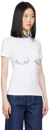 Jean Paul Gaultier White 'The Jean Paul Gaultier' T-Shirt