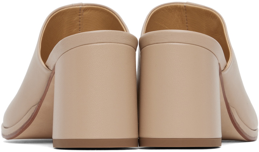 【関税込み】Davina sandals - Aeyde - Leather - Beige Daphne Heeled Flip Flop Sandals – Aeyde