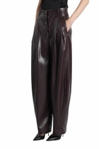 The Andamane Tracy-low Rise Pants In Bordeaux Polyester