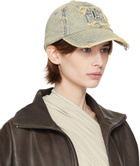 MISBHV Blue & Beige Esther Yu Edition Logo Cap