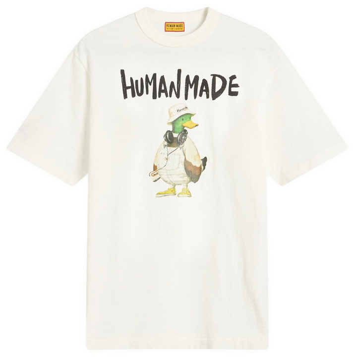 Photo: Human Made Men's Polo Duck T-shirt in White
