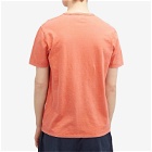 YMC Men's Wild Ones Pocket T-Shirt in Orange
