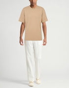 Roberto Collina Mens T-shirt in Beige