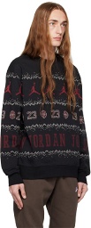 Nike Jordan Black Holiday Sweatshirt
